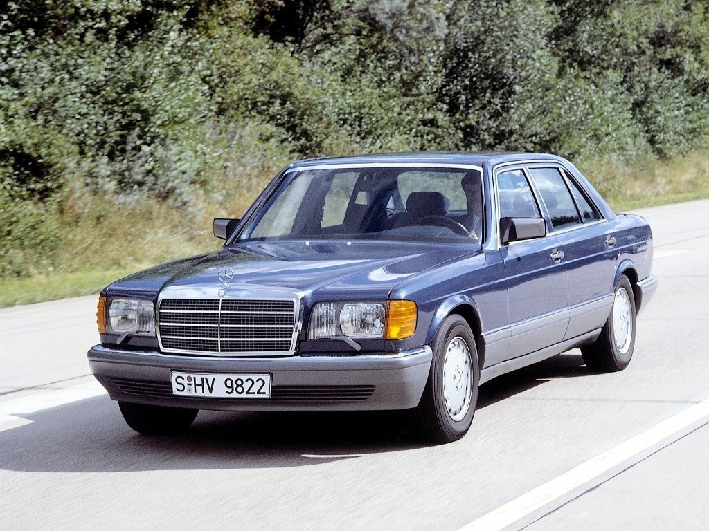 II (W126) Рестайлинг (1985–1991)